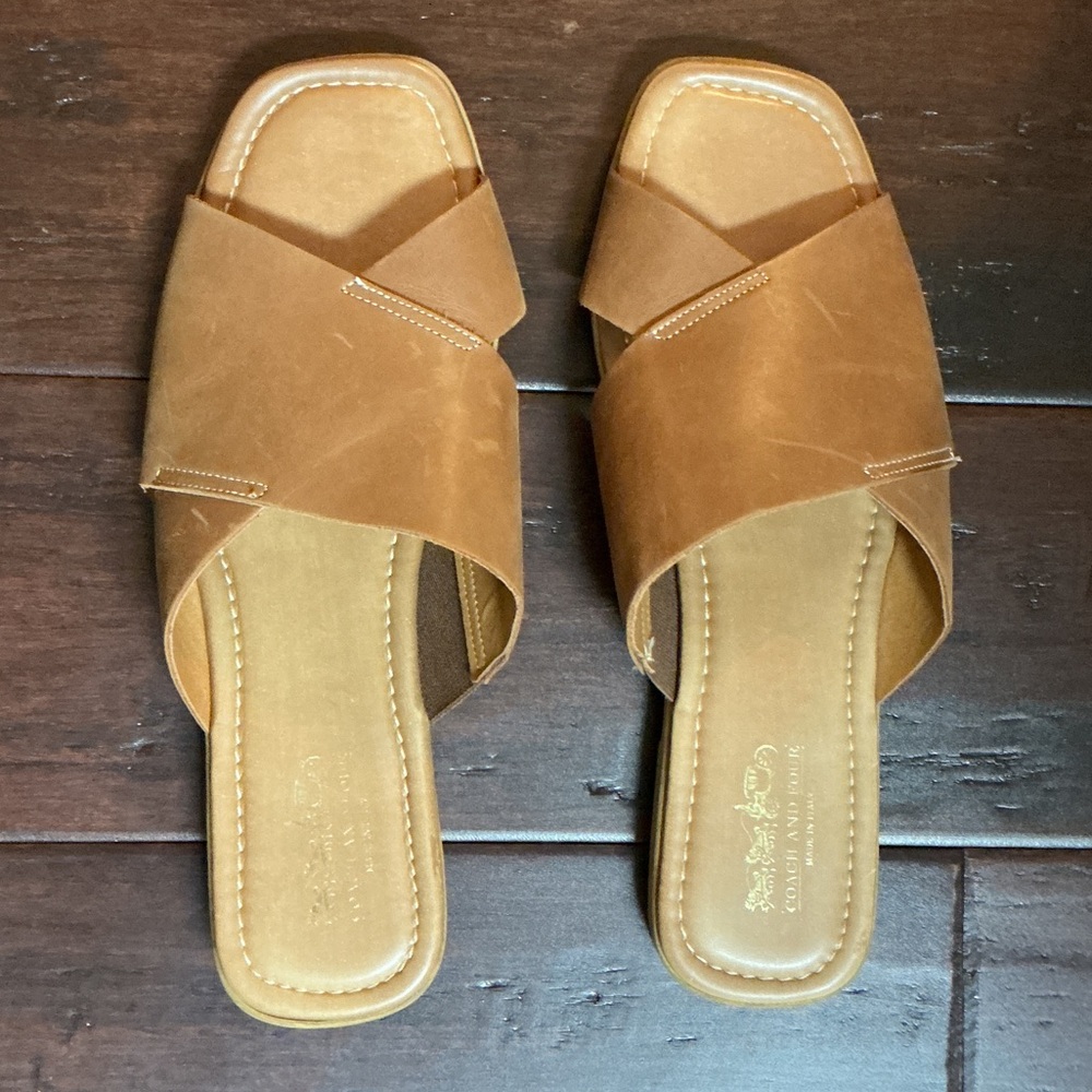 Coach and Four Brown Sandals